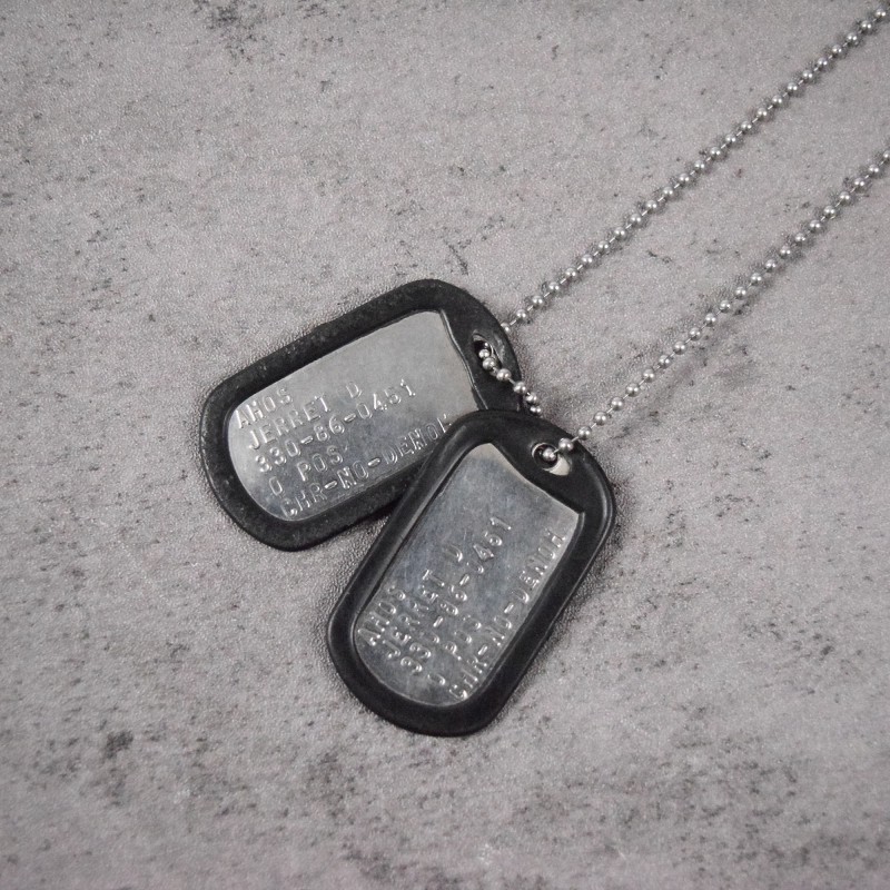 アメリカ軍 米軍 ミリタリー IDネックレス 認識票 | ビンテージ古着屋