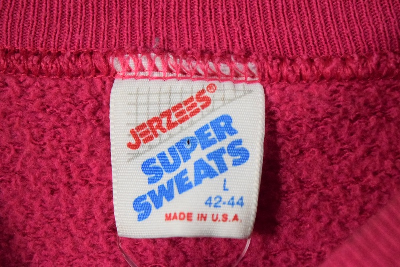 80年代 80s ベンアンドジェリーズ アメリカ製 ピンク トレーナー