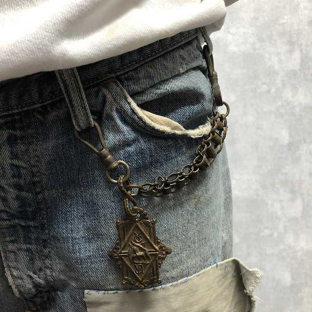 フリーメイソン ウォレットチェーン アンティーク｜ヴィテージ古着屋