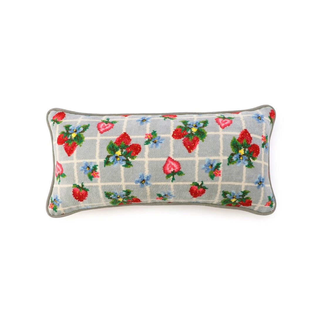 ストロベリーフィールドプティ 横長クッション SFP-257245(シルバー