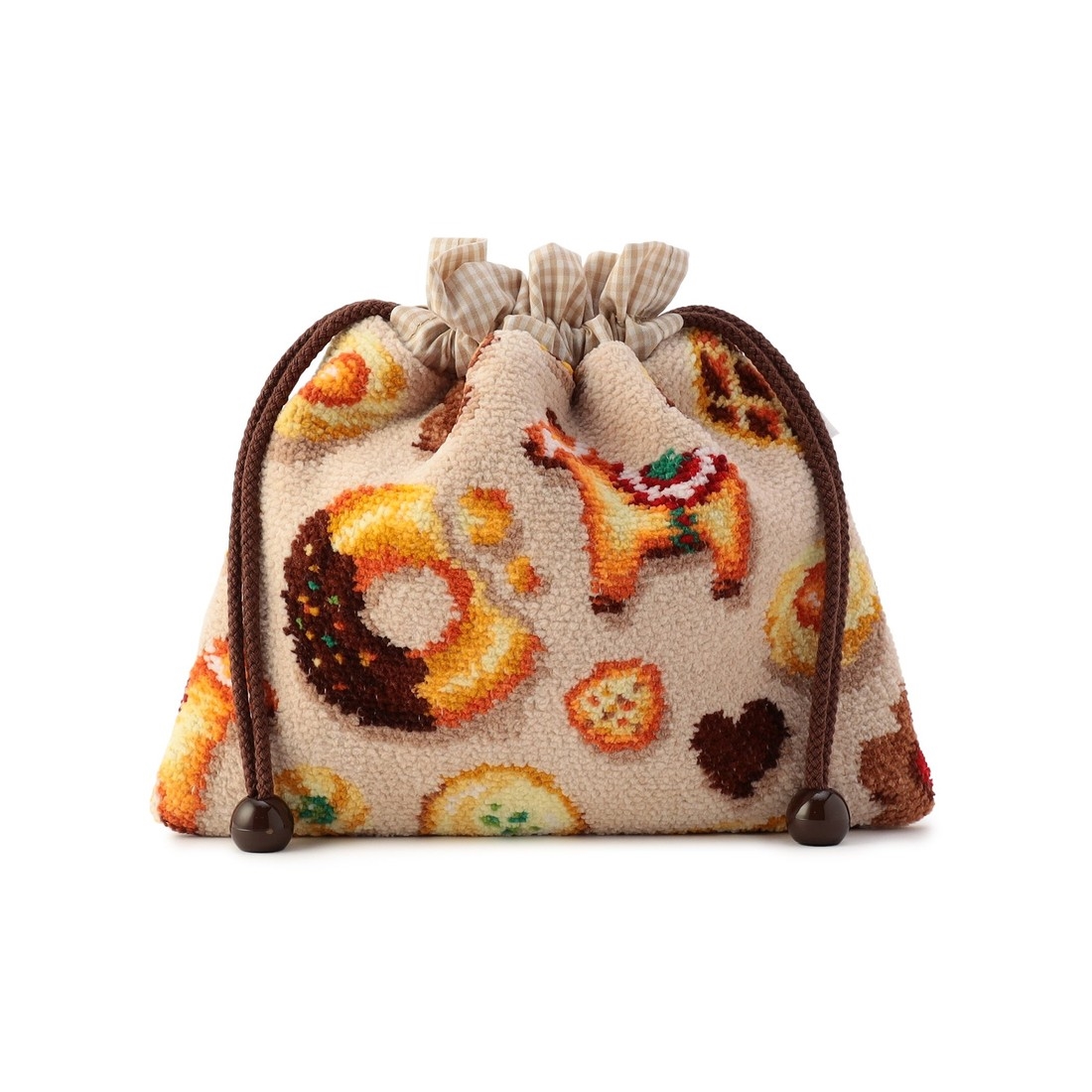 フィーカタイム 巾着 FKT-241426(ベージュ): FEILER｜フェイラー公式