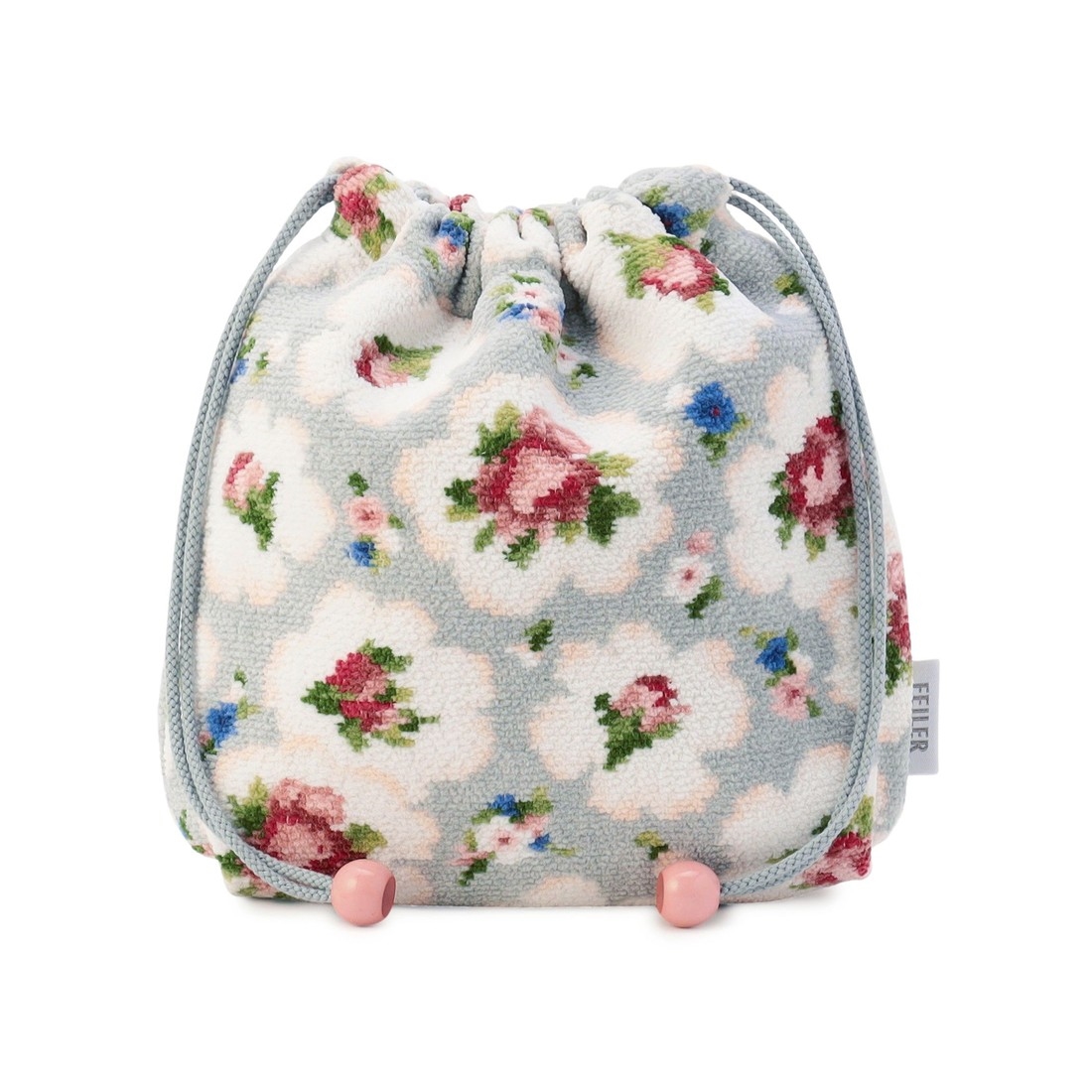 ローズカンタービレ 巾着 RCB-260194(シルバーグレー): FEILER