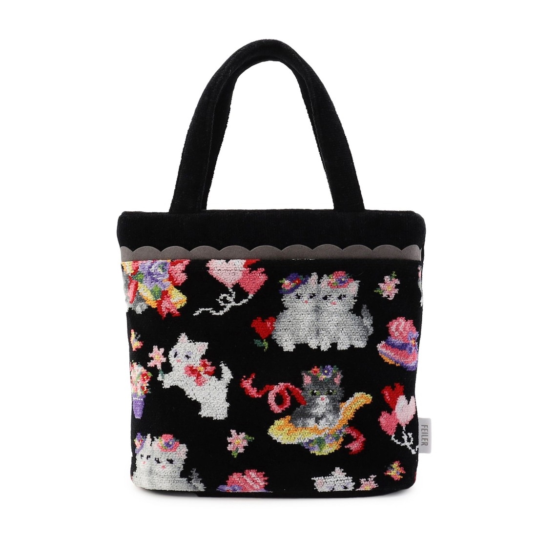 モンプティシャ バッグ MCH-260372（WEB限定）(ブラック): FEILER