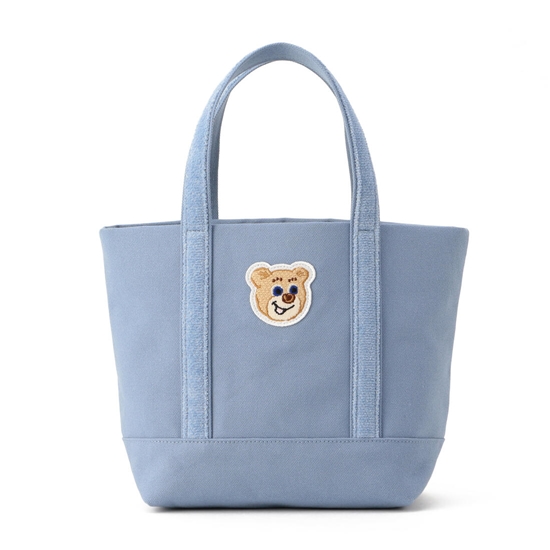 オールドテディ ワッペントートバッグ L/OTE-163164(ネイビー