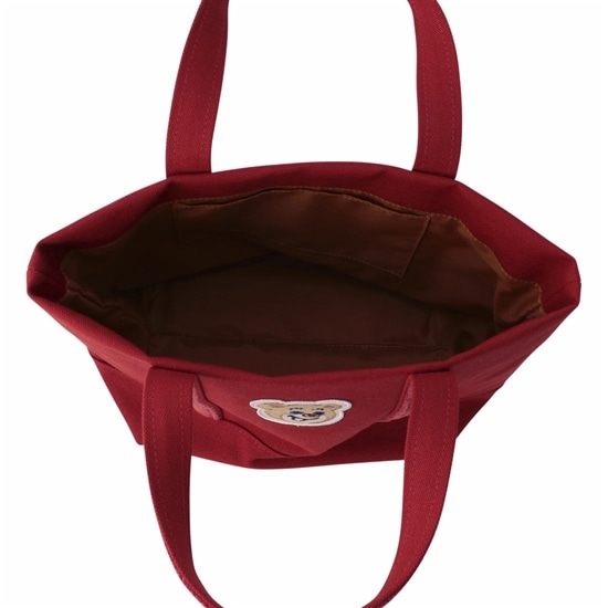 オールドテディ ワッペントートバッグ L/OTE-163164(ワイン): LOVERARY