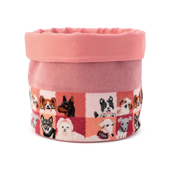 ルック！マイドッグ ファブリックバスケット MDG-257079（WEB限定