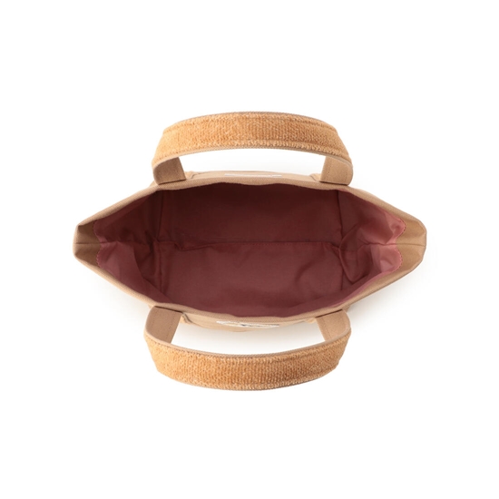 オールドテディ ワッペントートバッグ L/OTE-223024(ベージュ