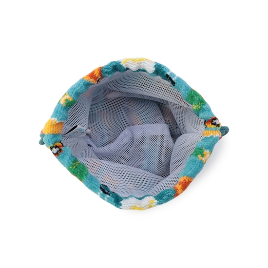 ラブラリーパーティー 巾着 L/LOP-257482(ターコイズブルー): LOVERARY