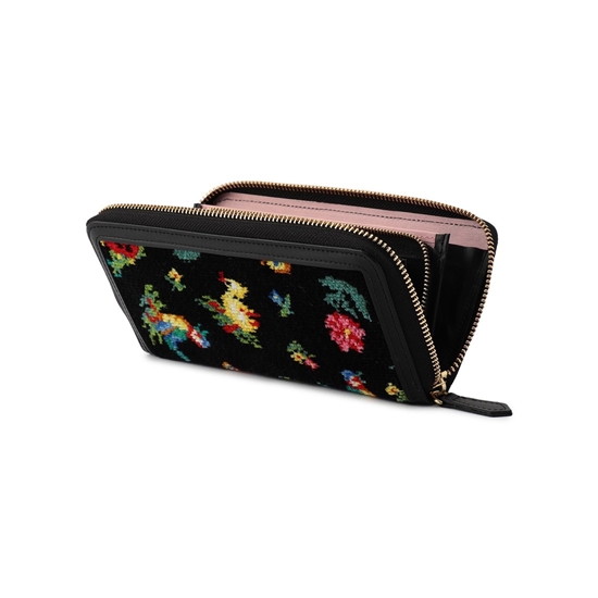 ハイジ ラウンドファスナー長財布 HE-241466(ブラック): FEILER