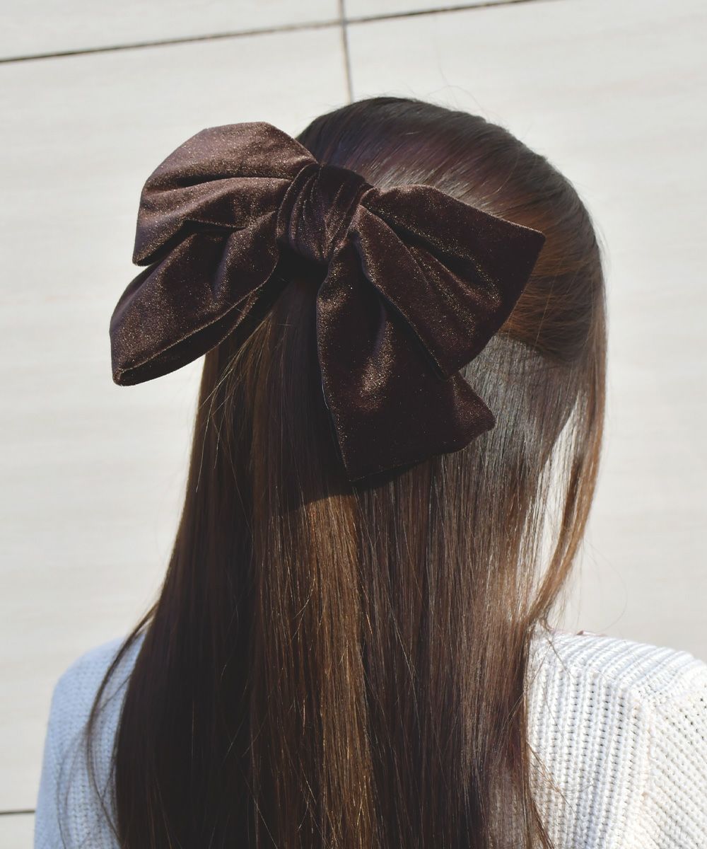 ベロアビッグリボンバレッタ/F i.n.t [56AB17a007] | F i.n.t公式通販