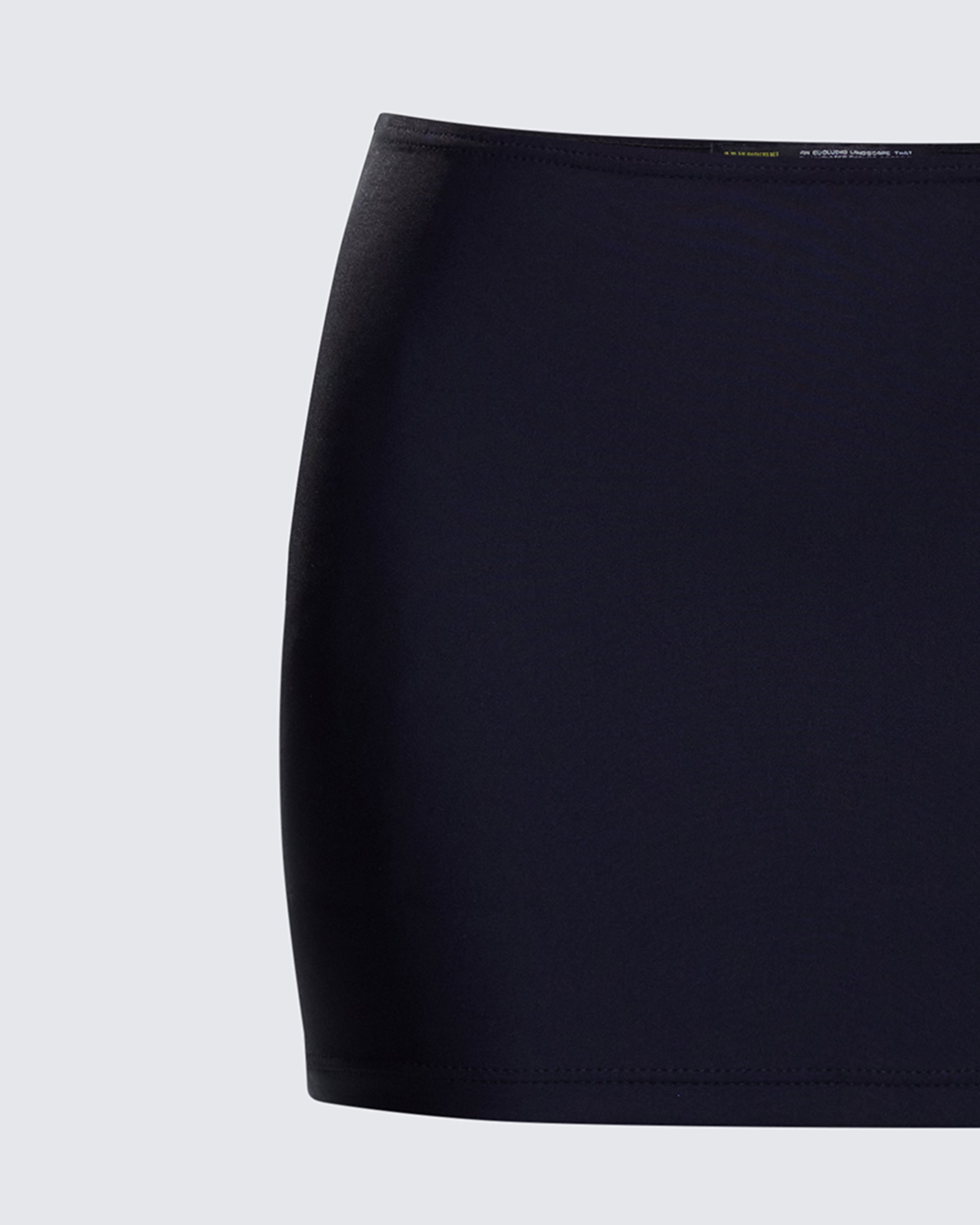 Monika Black Micro Mini Skirt – FINESSE