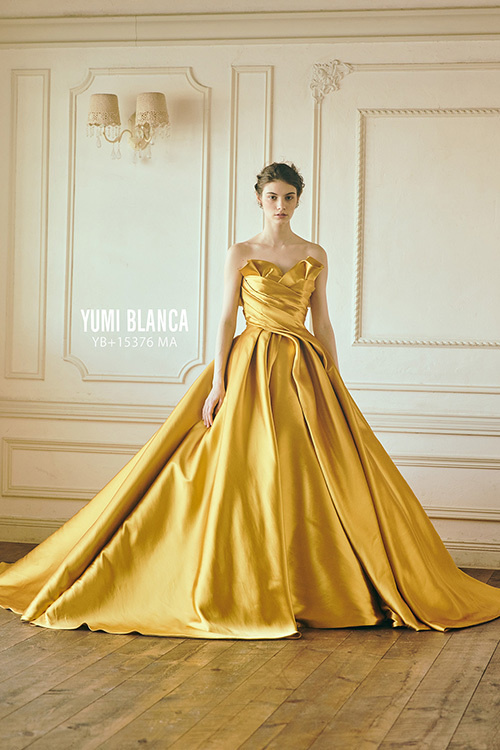 黄（イエロー）｜カラードレス・黄（イエロー）｜静岡ウエディング
