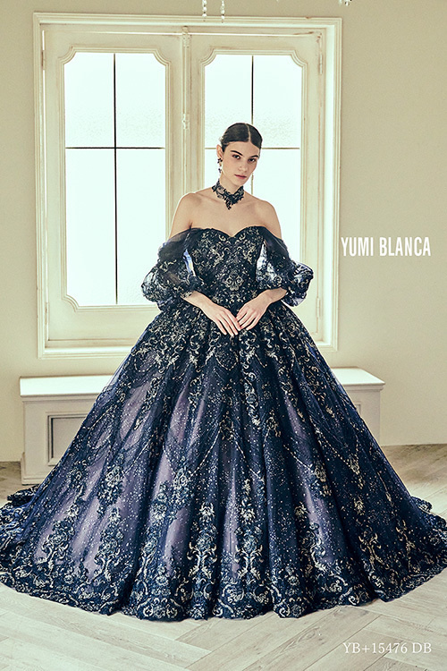 青（ブルー）｜カラードレス・青（ブルー）｜静岡ウエディングドレス