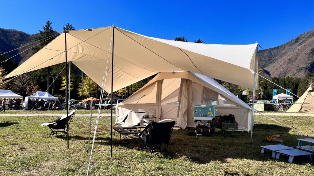 ノルディスク【ウトガルド＋ZIF】&カーリ20連結で快適キャンプ