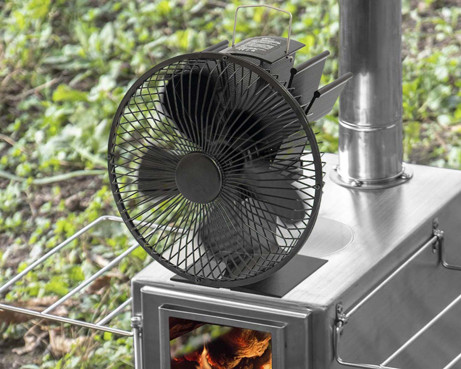 FIELDOOR（フィールドア） | ストーブファン 羽根ガード付き