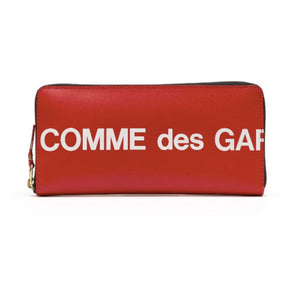 二つ折りZIP長財布(HUGE LOGO) - Wallet COMME des GARCONS