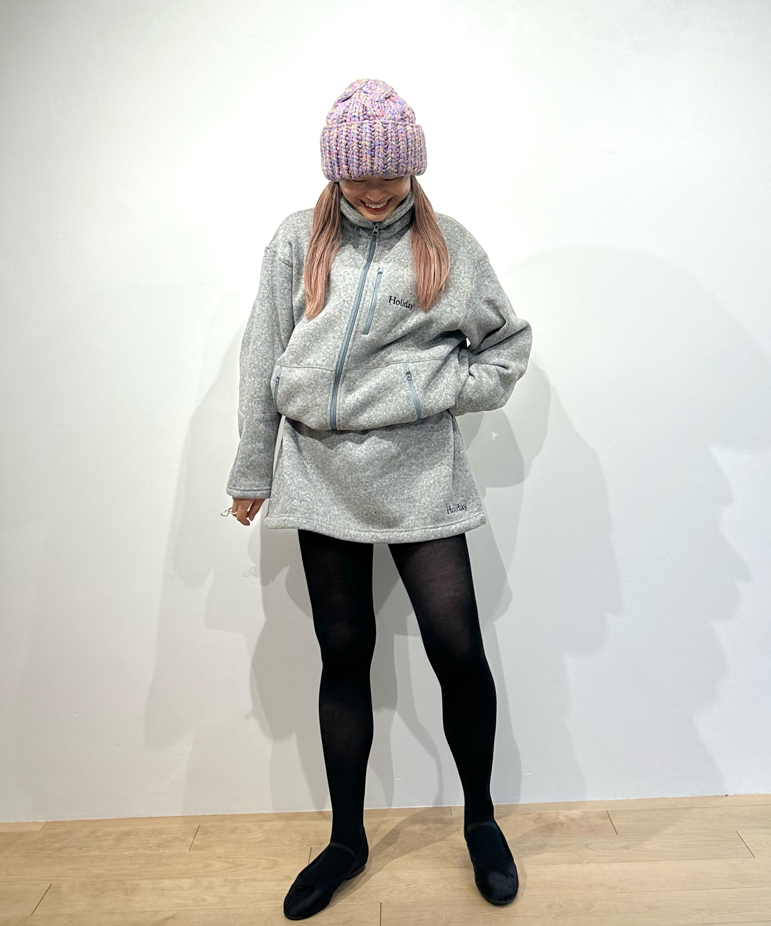THERMAL PRO FLEECE TUCK MINI SKIRT｜HOLIDAY（ホリデイ）OFFICIAL