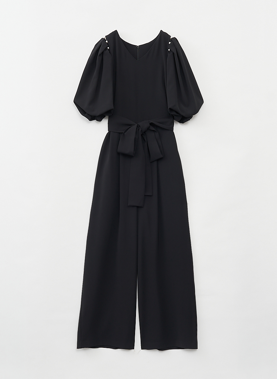 パール付きパフスリーブオールインワン｜LOUNIE（ルーニィ）公式サイト