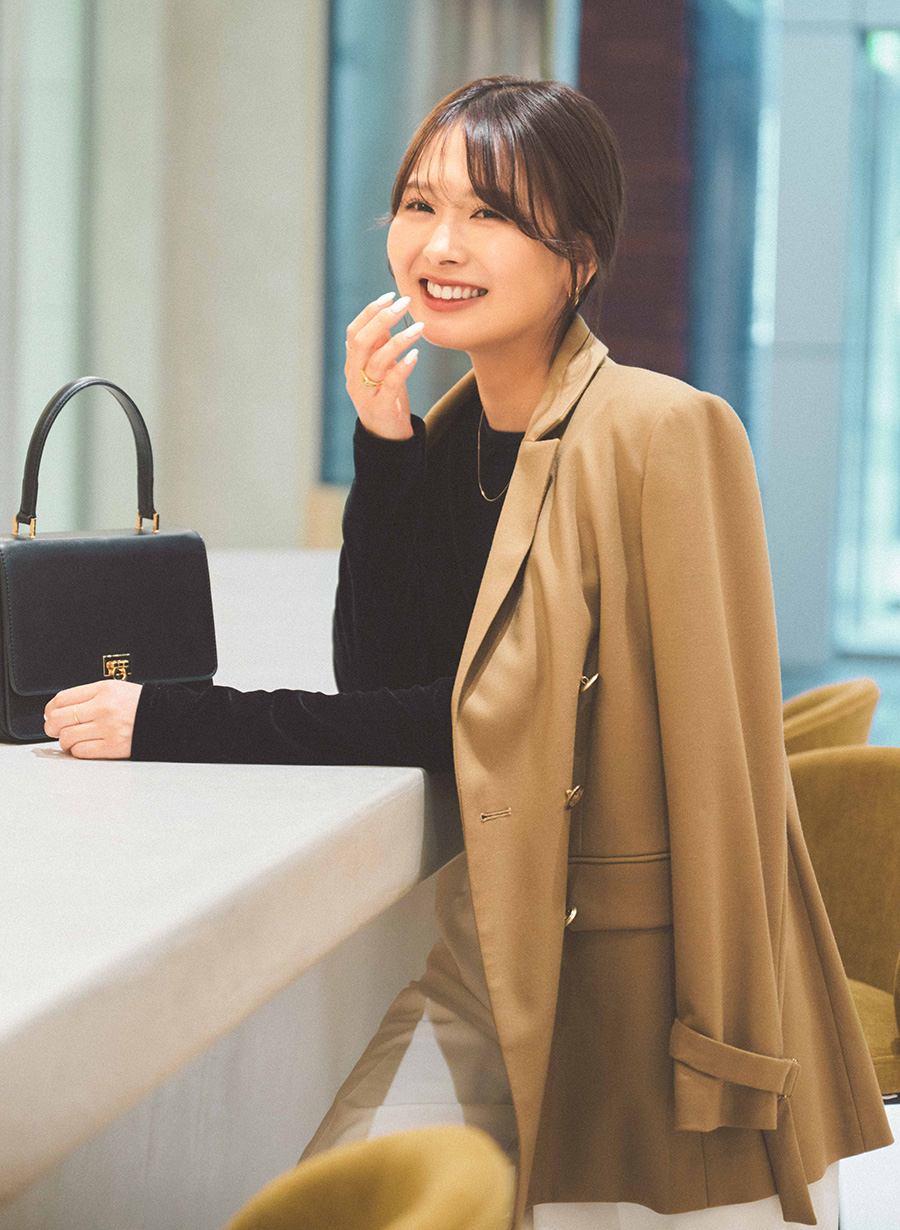 ベルテッドダブルジャケット｜LOUNIE（ルーニィ）公式サイト／公式