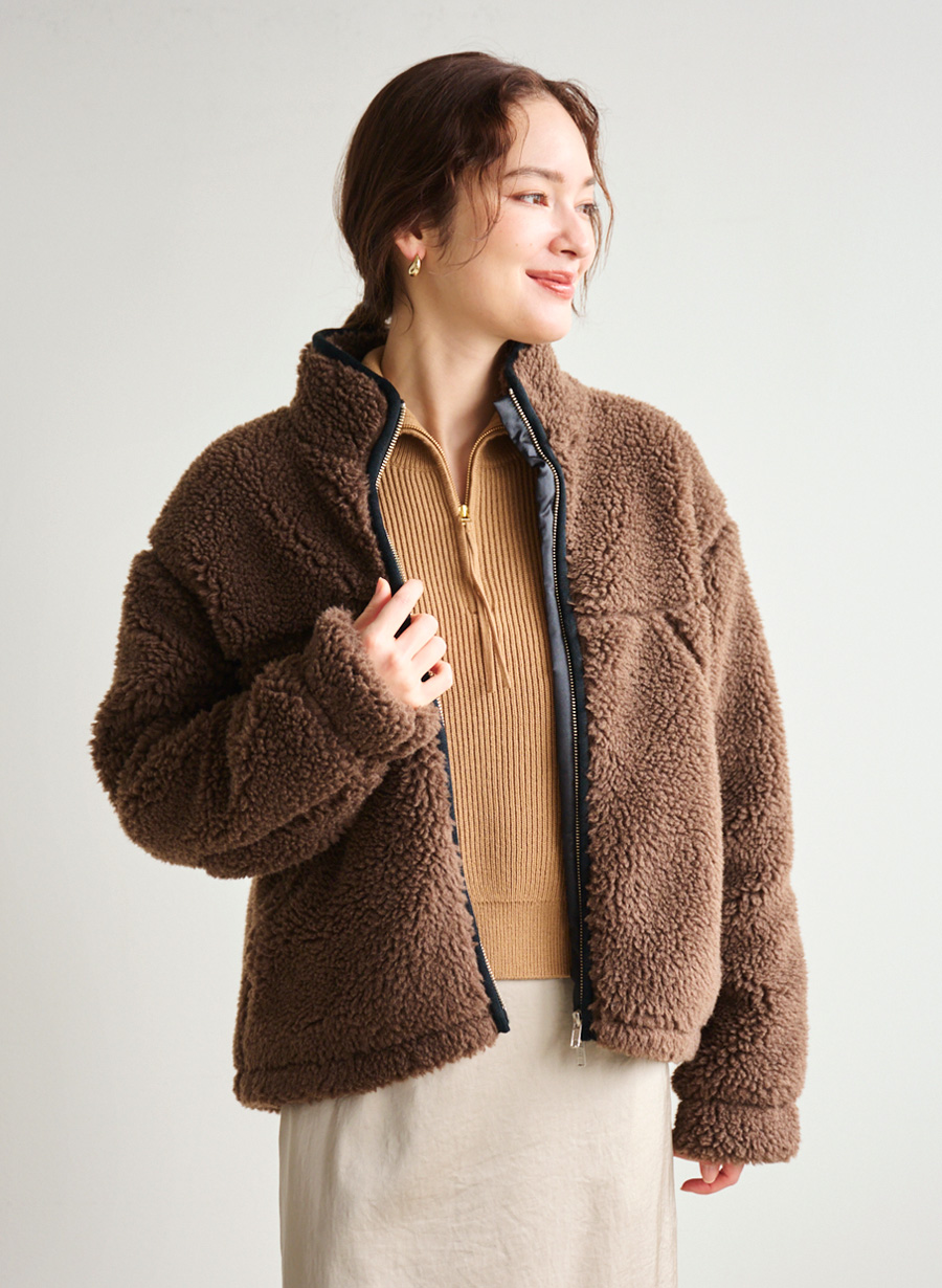 フェイクファーブルゾン｜LOUNIE（ルーニィ）公式サイト／公式