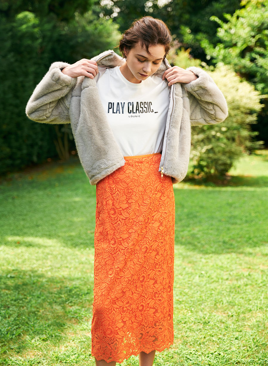 レースタイトスカート｜LOUNIE（ルーニィ）公式サイト／公式オンライン