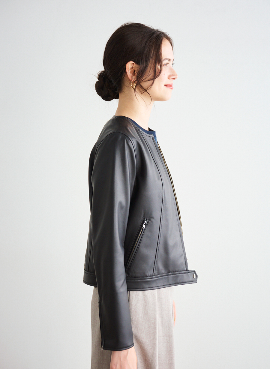 レザーシングルジャケット｜LOUNIE（ルーニィ）公式サイト／公式