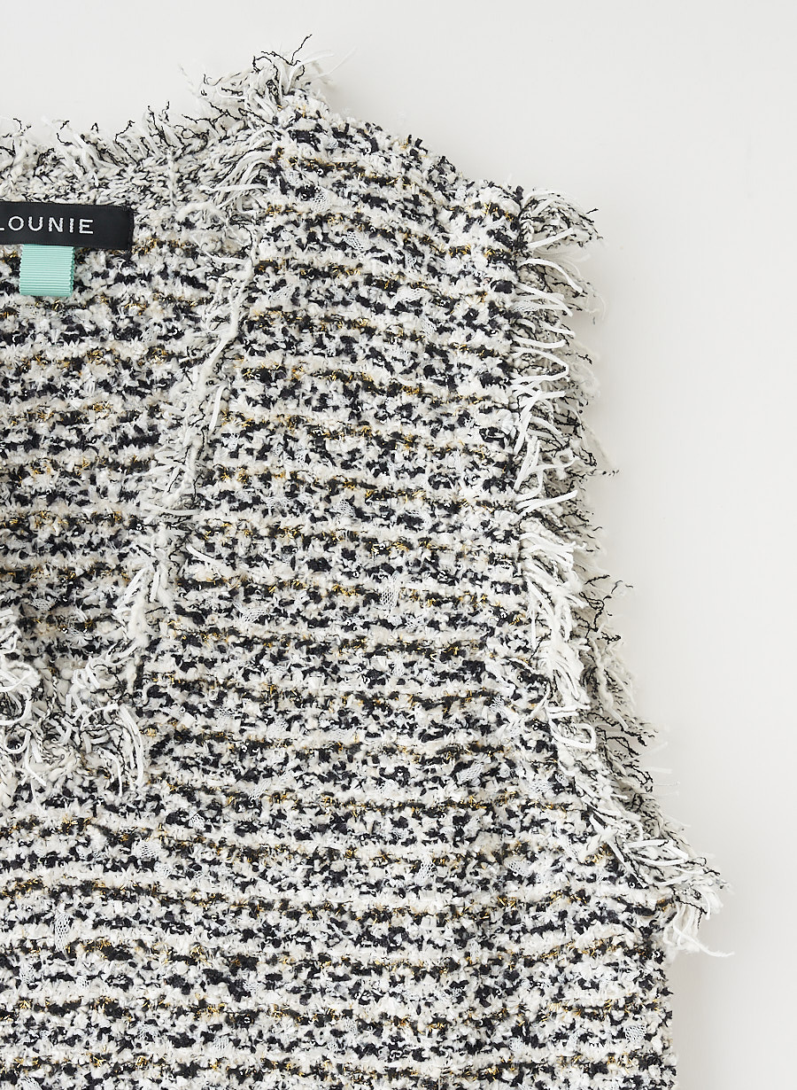 ツイード調ニットワンピース｜LOUNIE（ルーニィ）公式サイト／公式