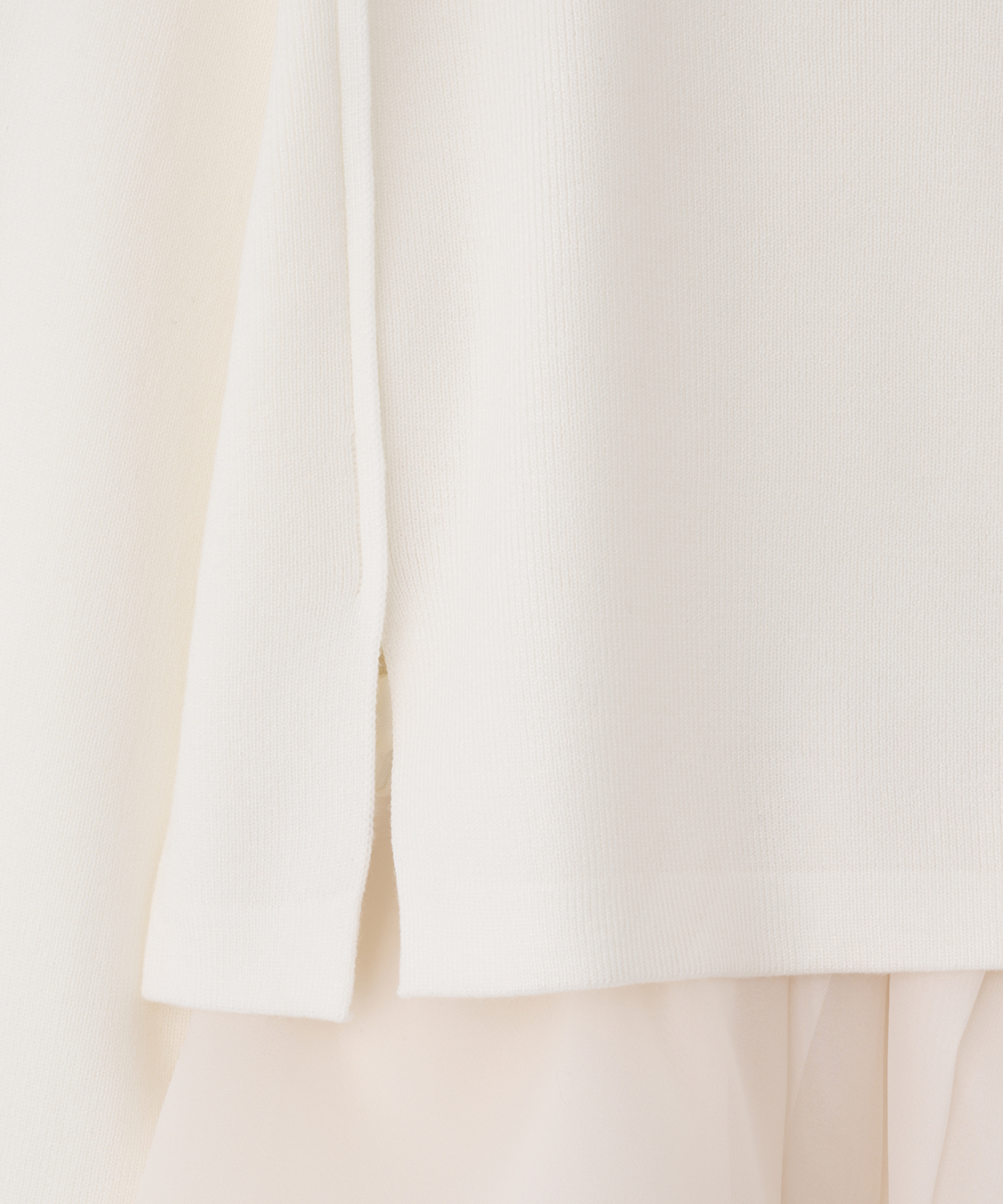 ペプラムブラウスレイヤードニット｜PETAL ONLINE（ペタルオンライン）