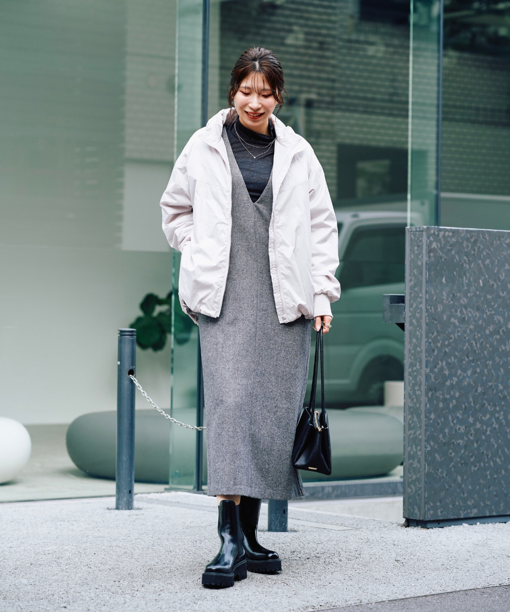 ウール混ジャンドレ｜Stola.（ストラ）公式通販サイト