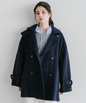 シャギーラペルコート｜Stola.（ストラ）公式通販サイト