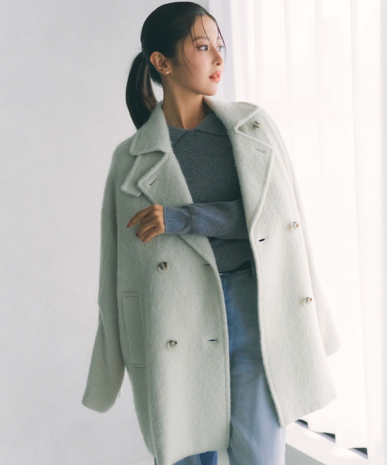 シャギーラペルコート｜Stola.（ストラ）公式通販サイト