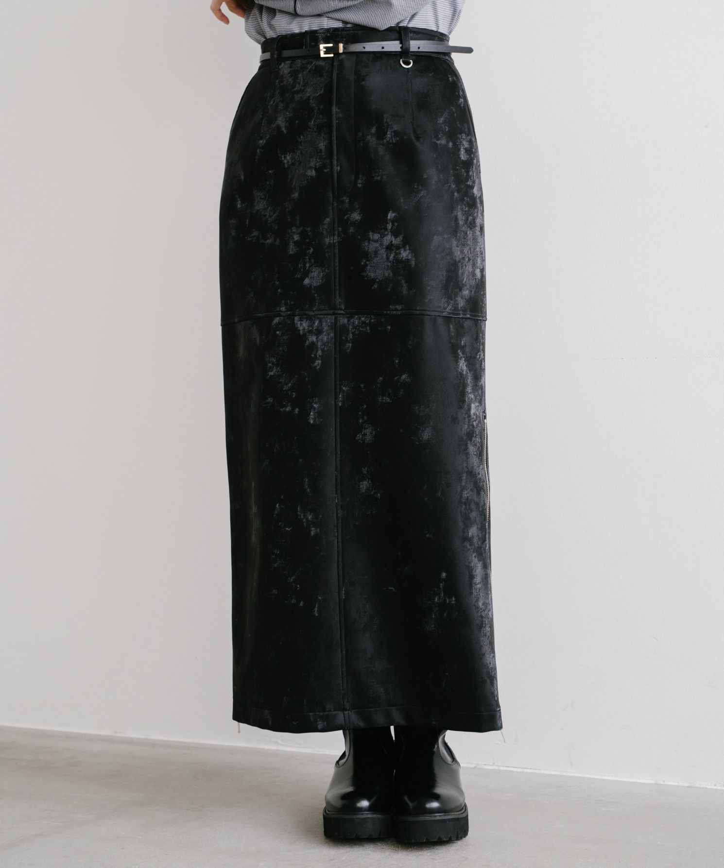 合成皮革タイトスカート｜Stola.（ストラ）公式通販サイト