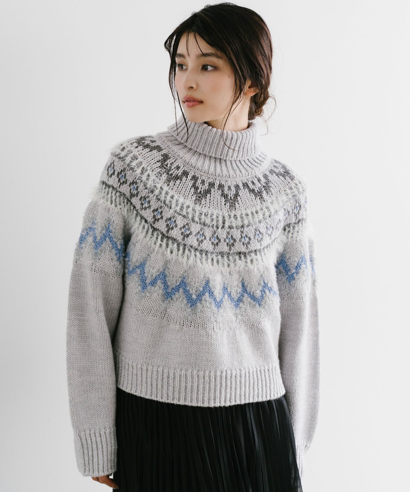 フェアアイル柄ニットプルオーバー｜Stola.（ストラ）公式通販サイト