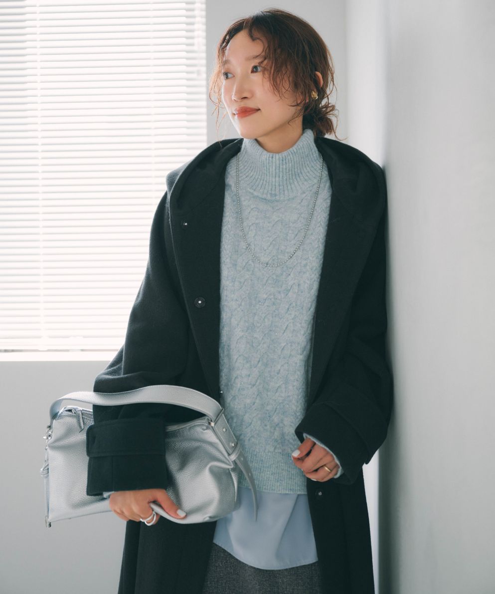 フーデットロングコート｜Stola.（ストラ）公式通販サイト