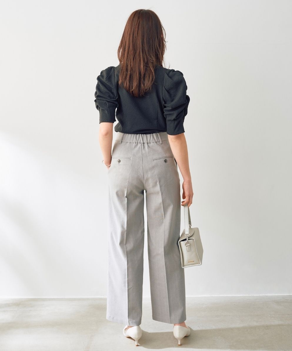 グレンチェックワイドパンツ｜Stola.（ストラ）公式通販サイト