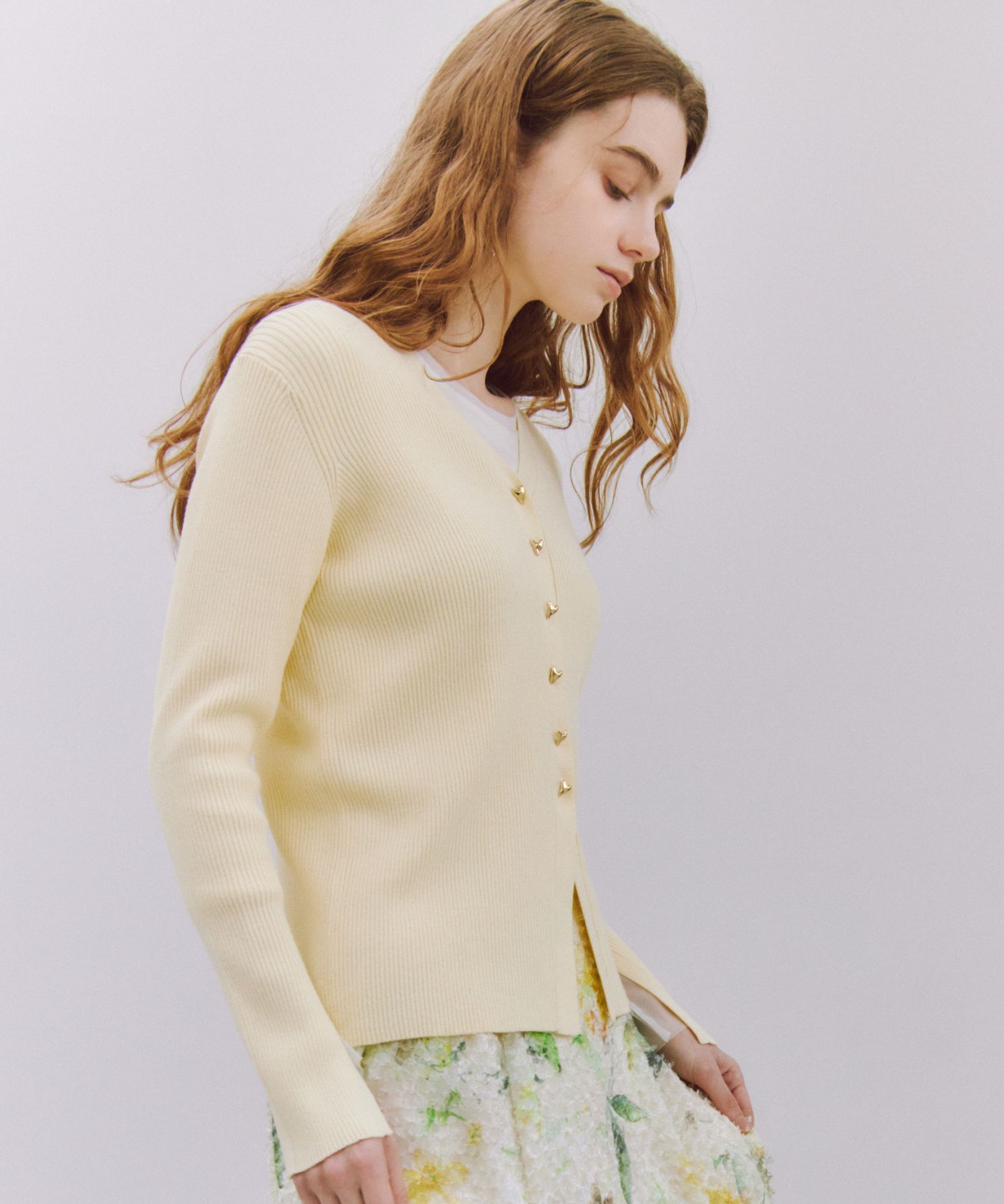 キラキラフェザーニットカーディガン｜Stola.（ストラ）公式通販サイト