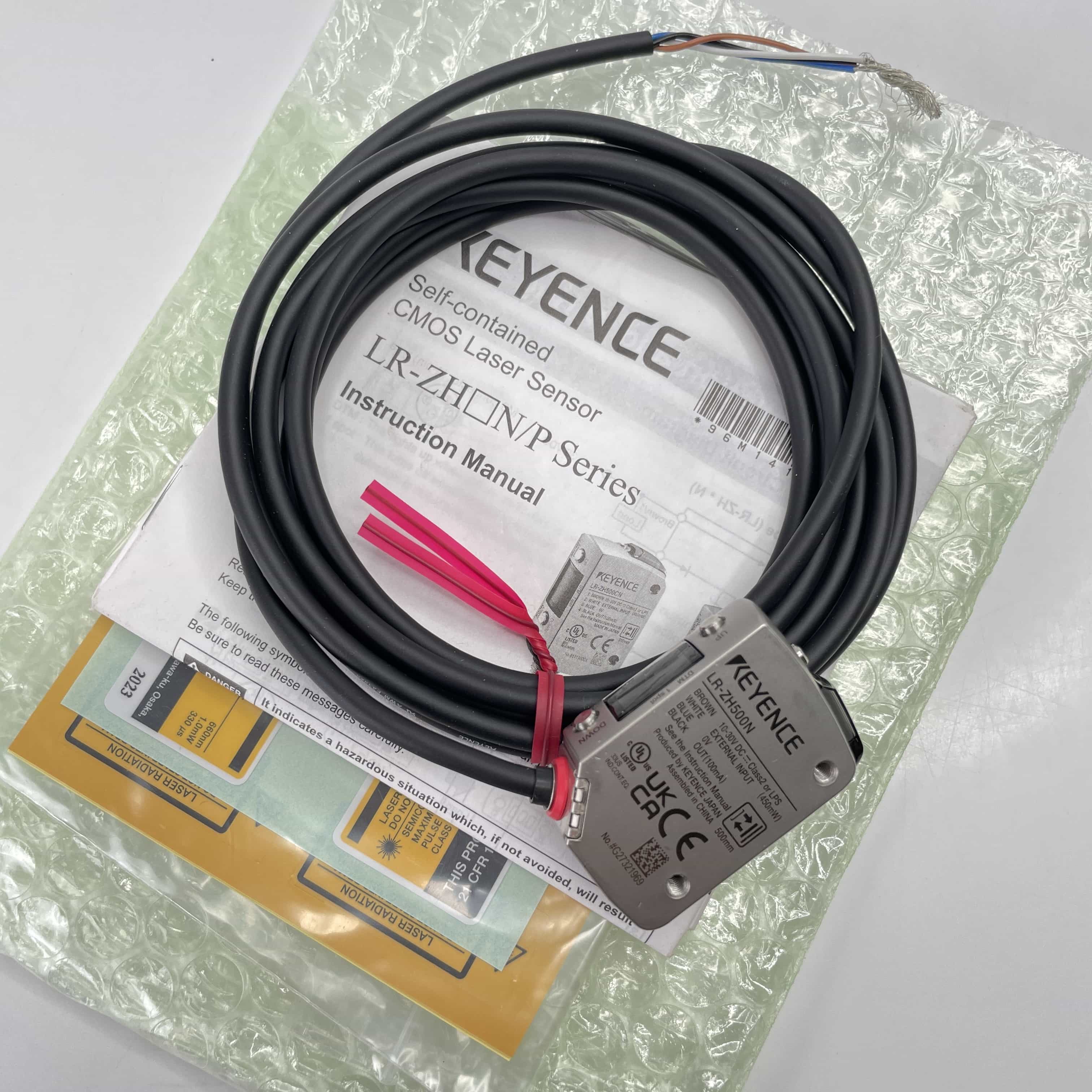 LR-ZH500N 2023年製 箱なし アンプ内蔵型CMOSレーザセンサ LR-Z