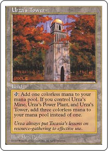 Foil】《ウルザの塔/Urza's Tower》[8ED] 土地U | 日本最大級 MTG通販