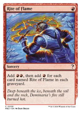 炎の儀式/Rite of Flame》[SS3] 赤R | 日本最大級 MTG通販サイト