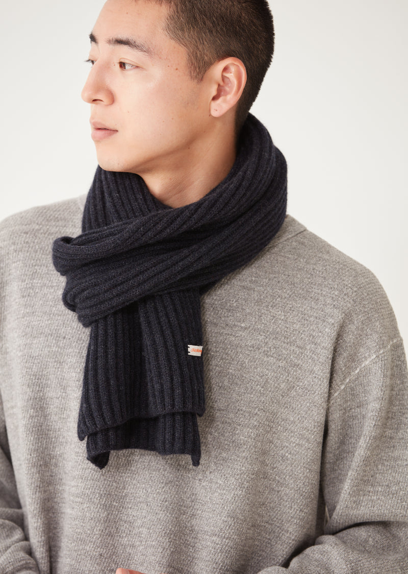 CASEY / ケイシー Cashmere Full Cardigan Stitch Scarf – FilMelange