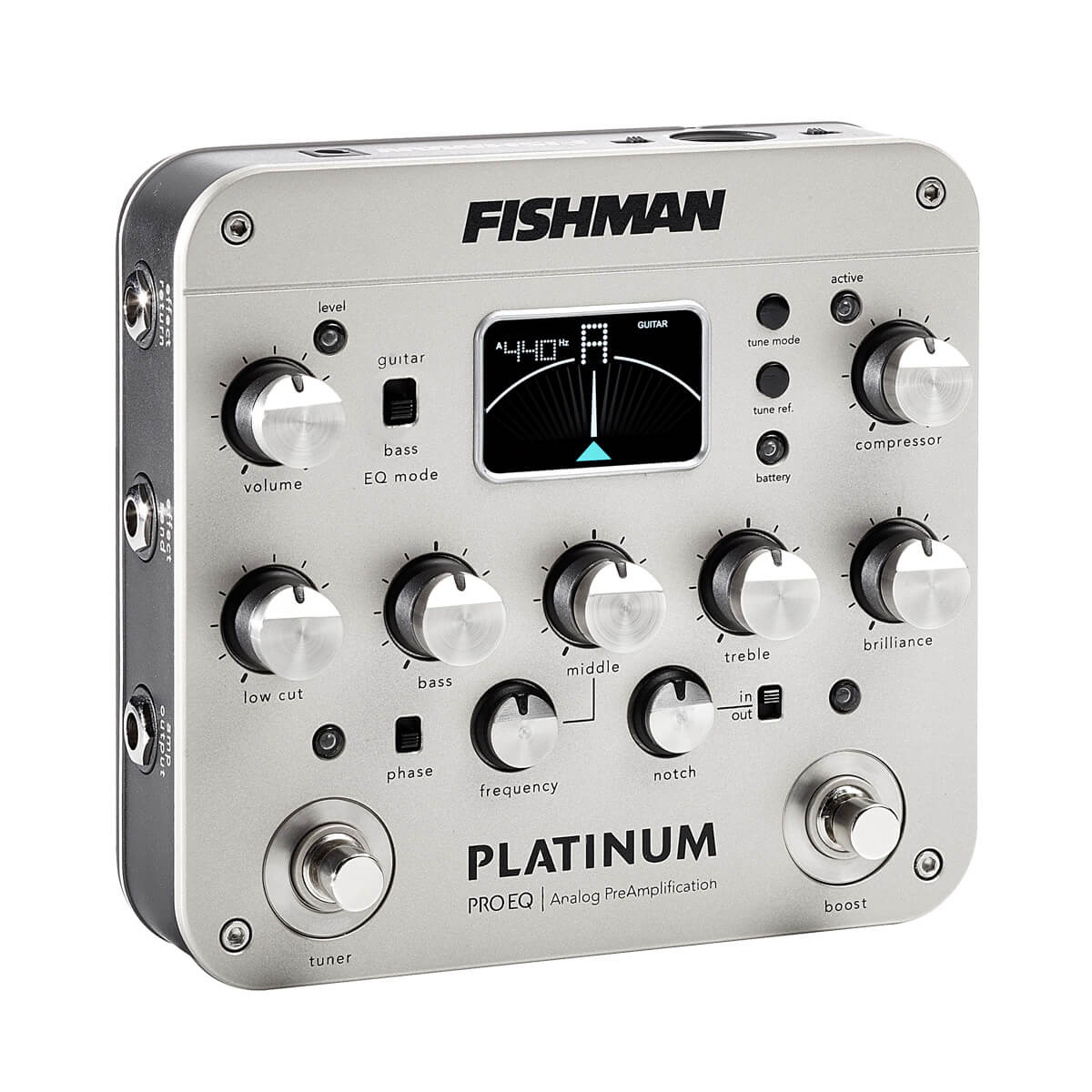 Fishman Platinum Pro EQ/DI Analog Preamp Pedal