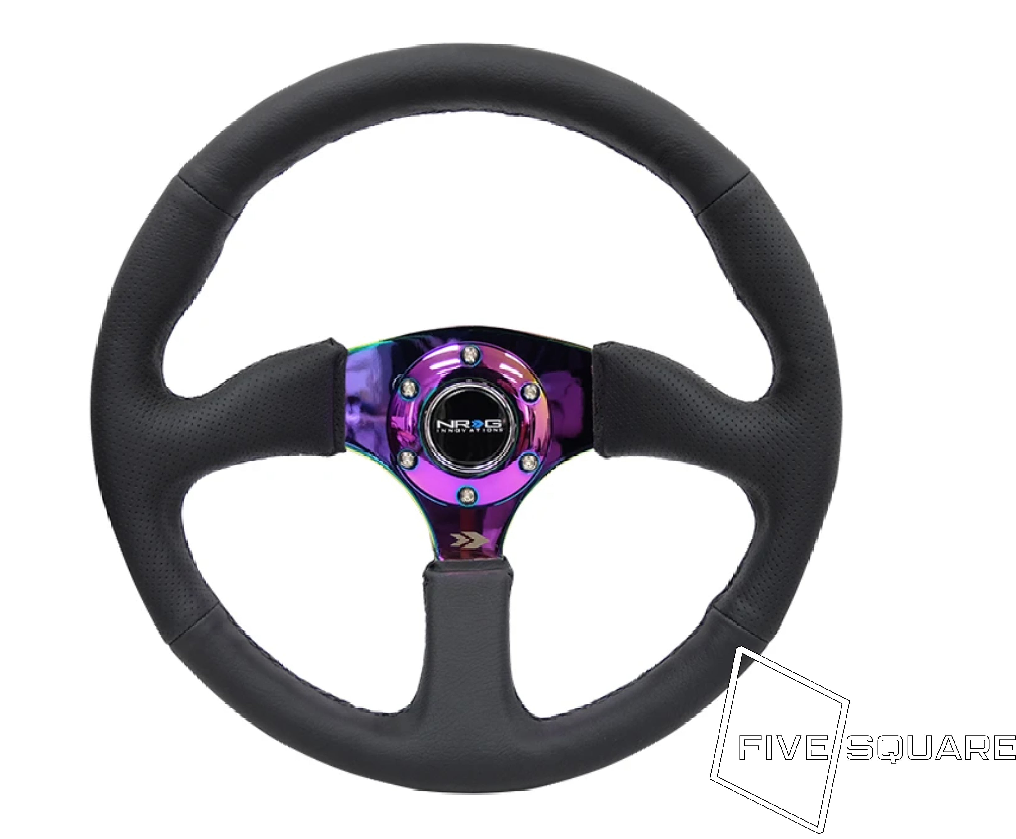 NRG Innovations 350mm 50mmディープステアリングホイール – Shaft Shop