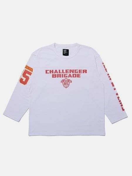 CHALLENGER / HEAVY WEIGHT BRIGADE TEE -White-