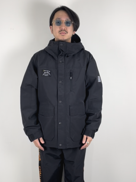 CHALLENGER / NYLON FIELD JACKET -Black-