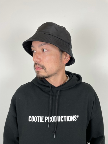 COOTIE / Nylon Bucket Hat -Black-