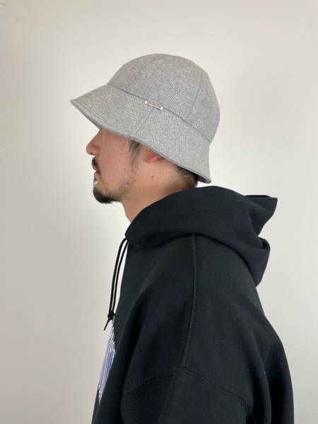 COOTIE / Knit Ball Hat -Ash Gray-