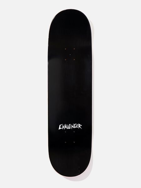 CHALLENGER / FLASH SKATE DECK -Black-