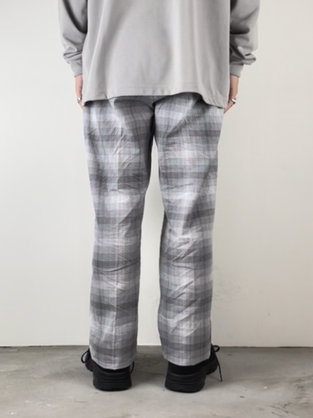 COOTIE Ombre Check 2 Tuck Easy Pants