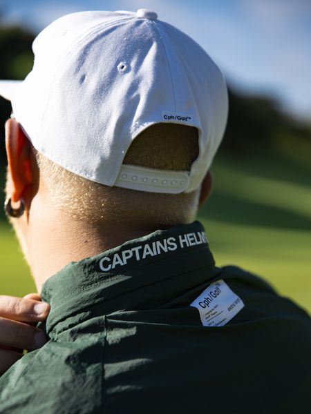 Captains Helm Golf / NAGG HOOD IN NYLON JACKET -Green-