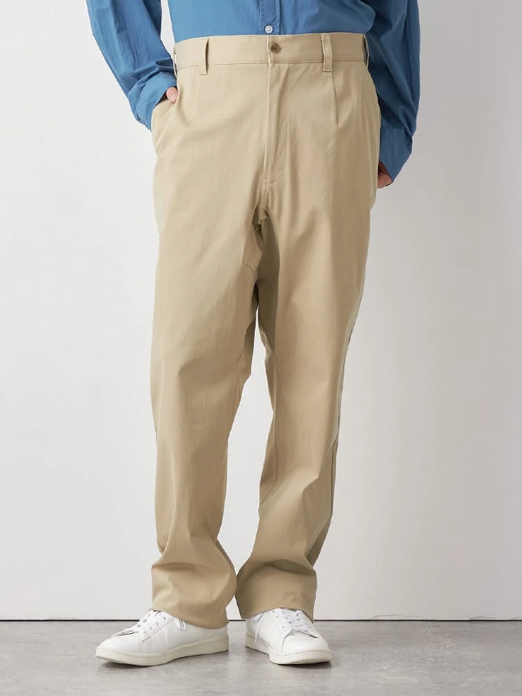 ベージュ 【EL.FO＋LABO】ちょうどいいチノパンツ | フォーエル公式通販